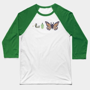 Monarch Butterfly Baseball T-Shirt